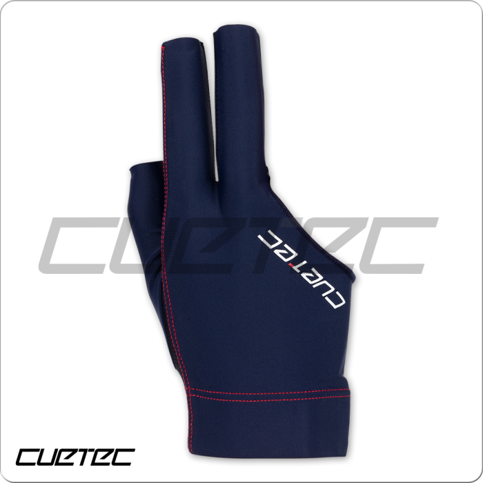 Cuetec BGRCTN Axis Navy Glove Bridge Hand Right