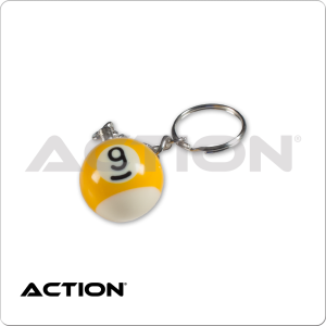 9 Ball NI9BK1 Key Chain Single
