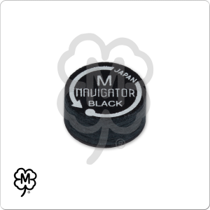 Navigator QTNBK Black Medium Cue Tip - Single