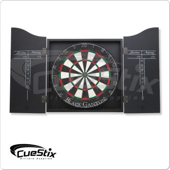 40-0500 Black Dart Board Cabinet