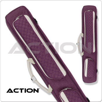 Action ACVAB24 Butterfly Vanity Backpack Straps 2x4 Soft Case - Purple