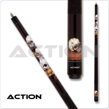 Action Adventure ADV120 Skulls Pool Cue