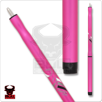 Bull Carbon BCJCP Pink Insane Air Jump Cue - No Wrap