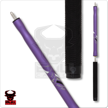 Bull Carbon BCJCPR Purple Insane Air Jump Cue - Sport Wrap