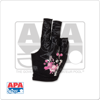 APA "Shoot Like A Girl" BGLAPA02 Billiard Glove - Bridge Hand Left