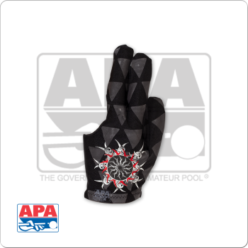APA Tribal Burst BGLAPA03 Billiard Glove - Bridge Hand Left