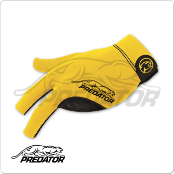 Predator BGLP Yellow w/Black Glove - Bridge Hand Left