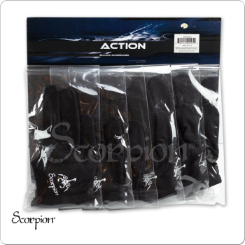 Scorpion BGLSC12 Bridge Hand Left Glove - Card of 12