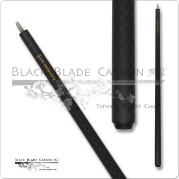 Black Blade BLKBBK Momentum Series FWD Weight Adjustable Carbon Break Cue- Checkerboard