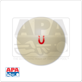 APA CBAPAM Magnetic Cue Ball