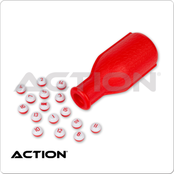 Kelly Pool Set GAPBP Plastic Bottle & Red/White Pills - Blister Pack