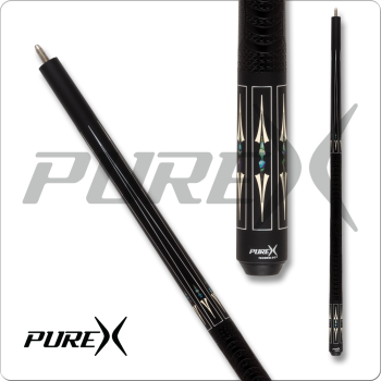 Pure X HXT105 Matte Black Pool Cue w Sport Wrap 
