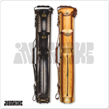 InStroke IST37 Tooled 3x7 Hard Leather Case 
