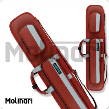 Molinari MLCS36 Retro 3x6 Soft Case - Brown & Light Blue