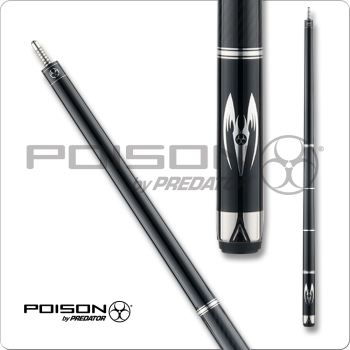 Poison POIMAE Maelith Carbon Fiber Cue - Black - 12.4mm