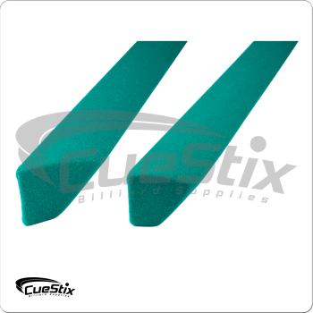Valley Rails for Coin-Op Tables - TPVRAILC - New - Covered in Simonis HR Tournament Green- 7ft