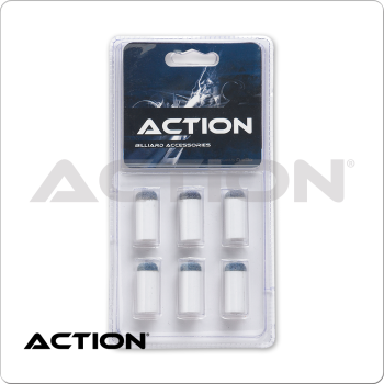 Action TR6SOB Blue Slip On Tips & Ferrules in Blister Pack of 6