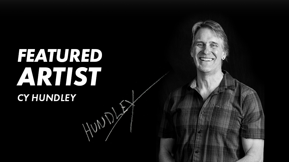 Action Adventure banner featuring artist Cy Hundley