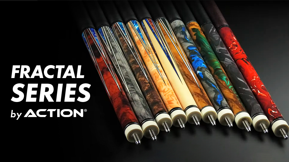 Action banner featuring the fractal series