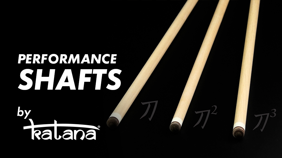 Banner featuring Katana performance shafts